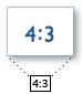 4:3 screen ratio