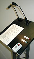 Wired Lectern